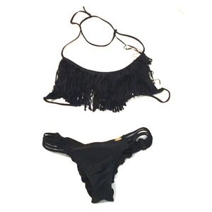 Fringe bikini! Like new! Super cute!